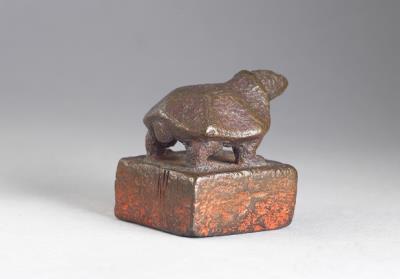 图片[3]-Bronze seal with inscription “Mingwei jiangjun yin”, Northern Wei dynasty, c. mid-5th century-China Archive